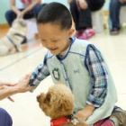 Dogs help special needs kids in Hong Kong