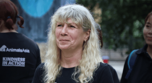 Jill Robinson, founder and CEO of Animals Asia
